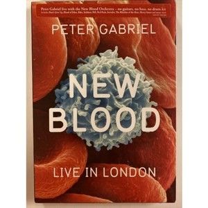 Peter Gabriel-New Blood:‎ Live in London DVD New In Package